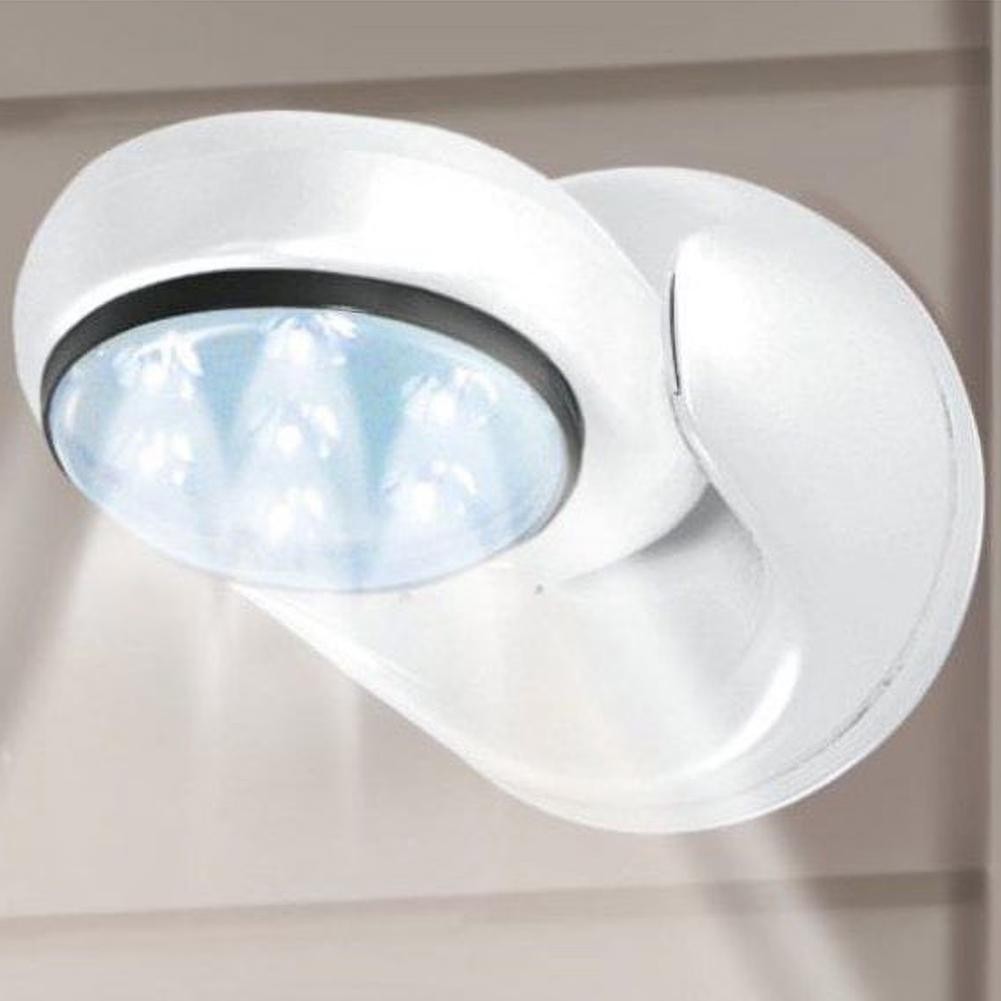360° Battery Operated Indoor Outdoor Garden Motion Sensor Security LED Light
