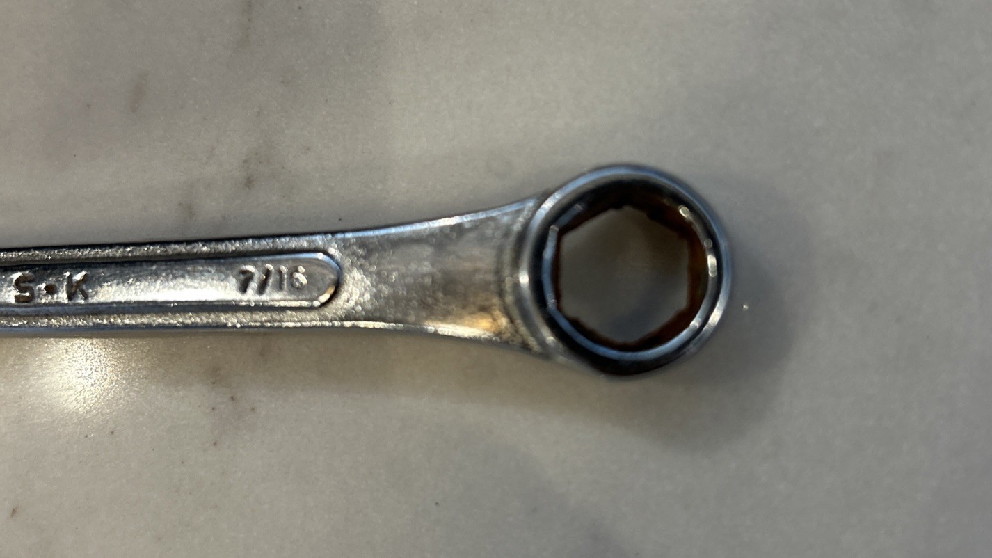 Sk 7/16" Combination Wrench C-14  6 Point USA Made