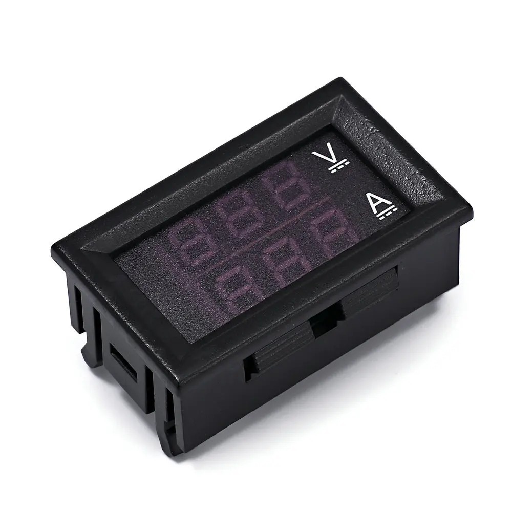 DC 100A 100V Voltmeter Ammeter Volt Amp Meter Voltage Current Tester with Shunt