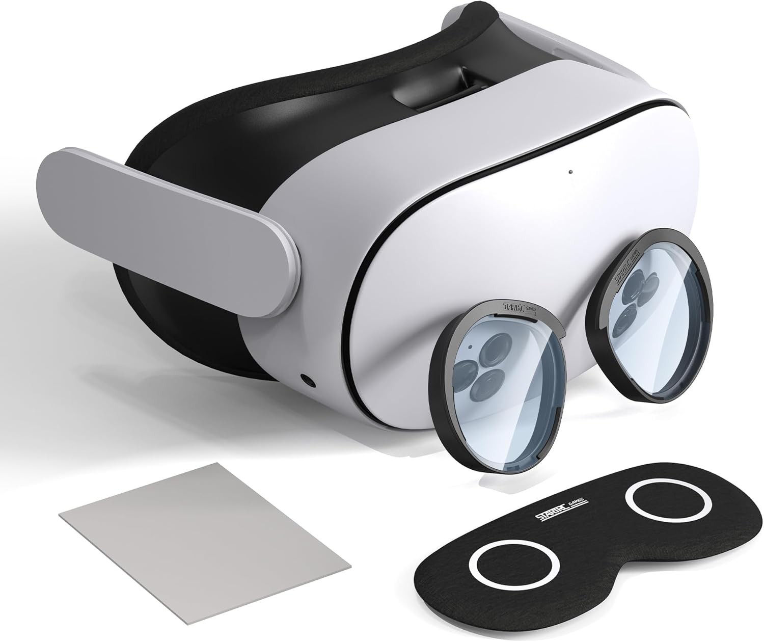 Lens Protector Set with Blue Light Blocking Glasses for Oculus Quest 3S/Quest 2