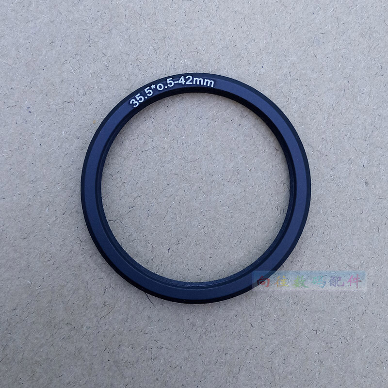 M35.5 35.5x0.5mm Female to M42 42x1mm Male M35.5-M42 Thread Mount Adapter Ring