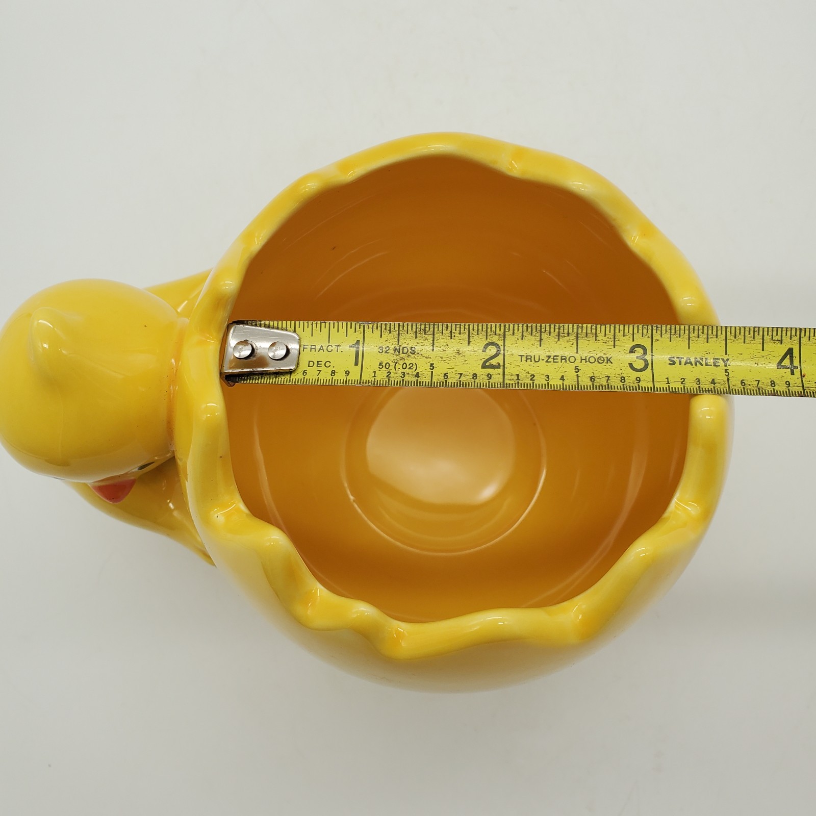 Teleflora Spring Yellow Chick Hugging Egg Vase Planter Dish