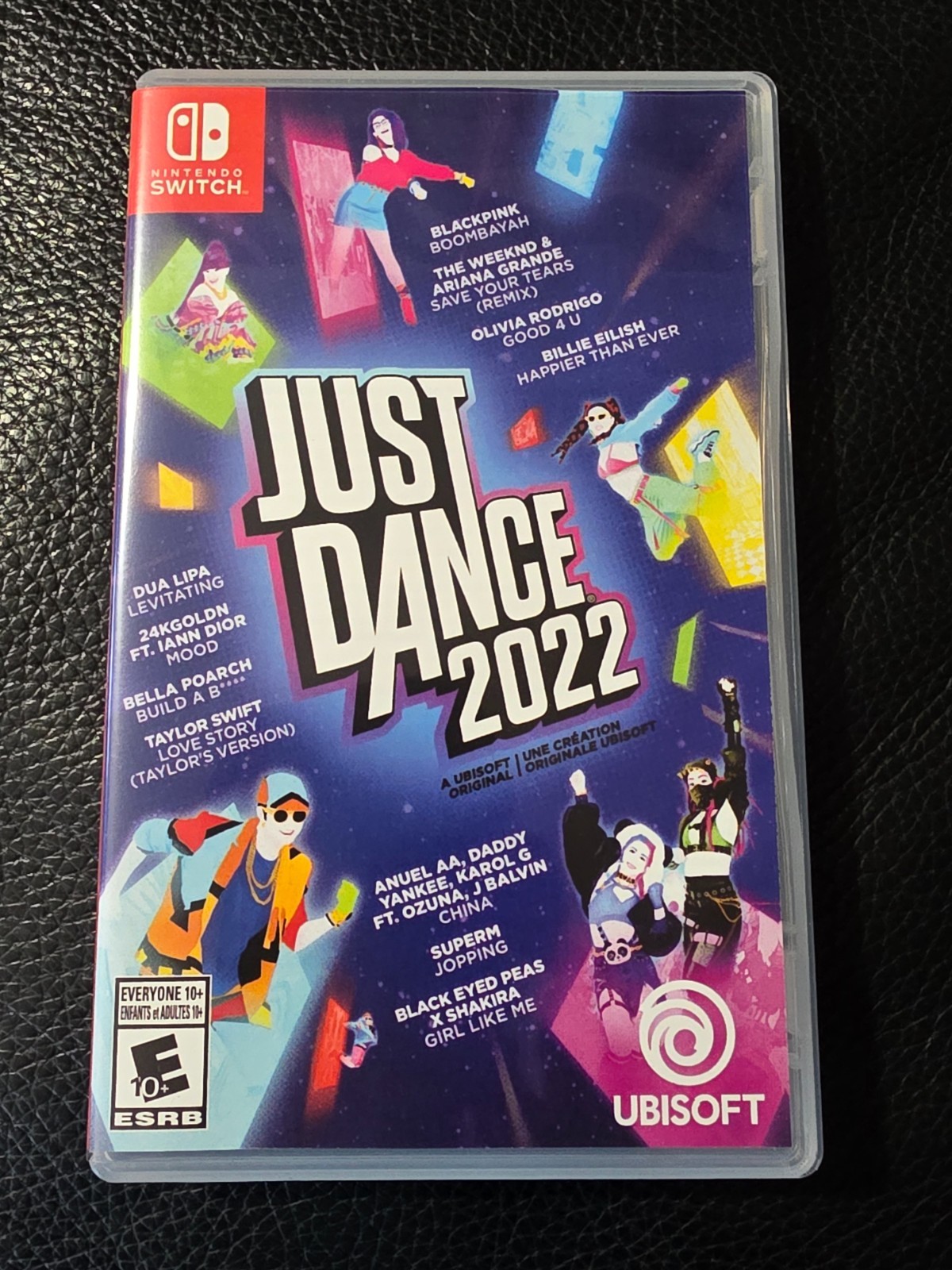 Replacement Case (NO GAME) Nintendo Switch Just Dance 2022