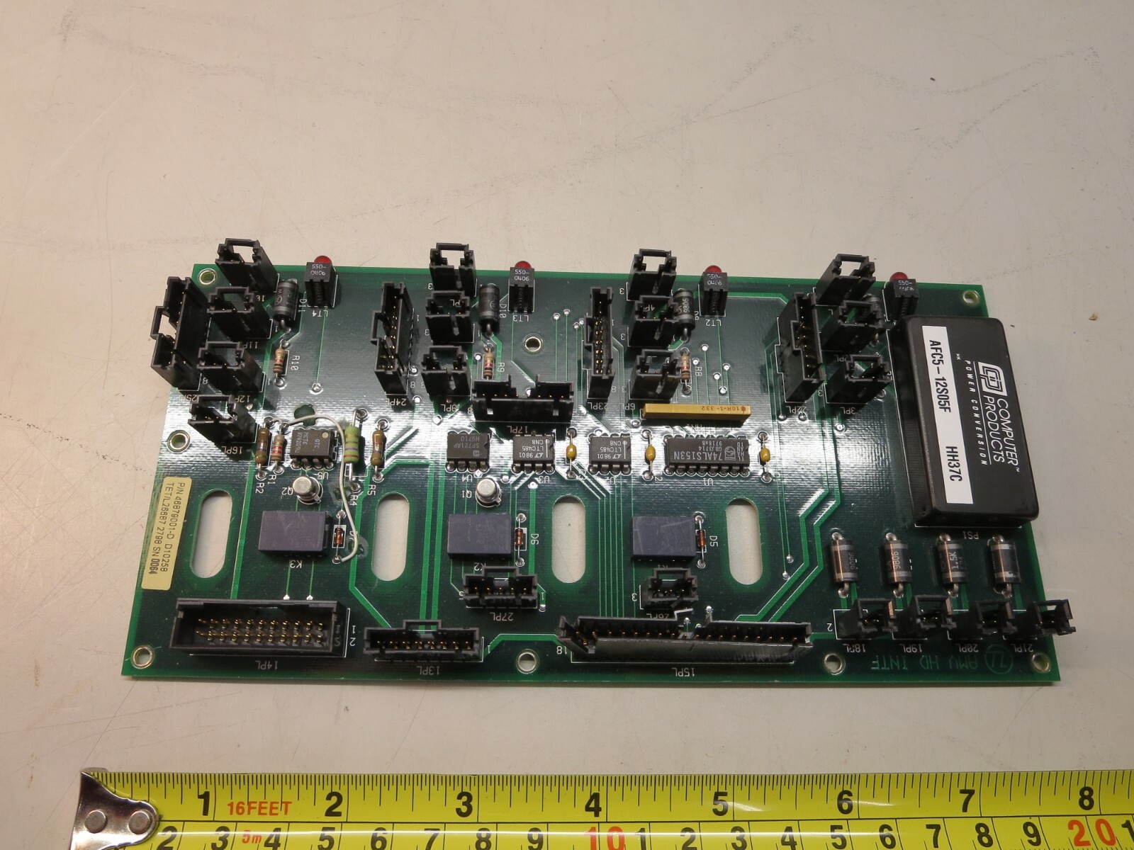Universal Instruments, 46879001-D, AMV Head Interface PCB, Unit Not Tested