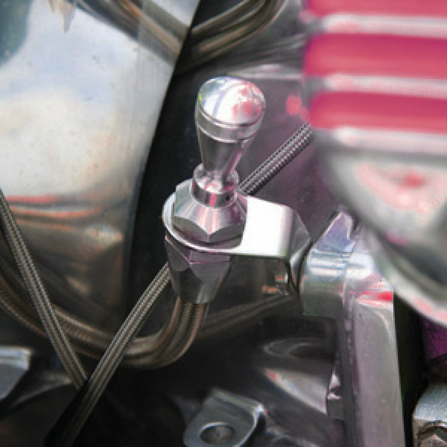Black Chevy Ls1 Engine Oil Dipstick Stainless Steel rat