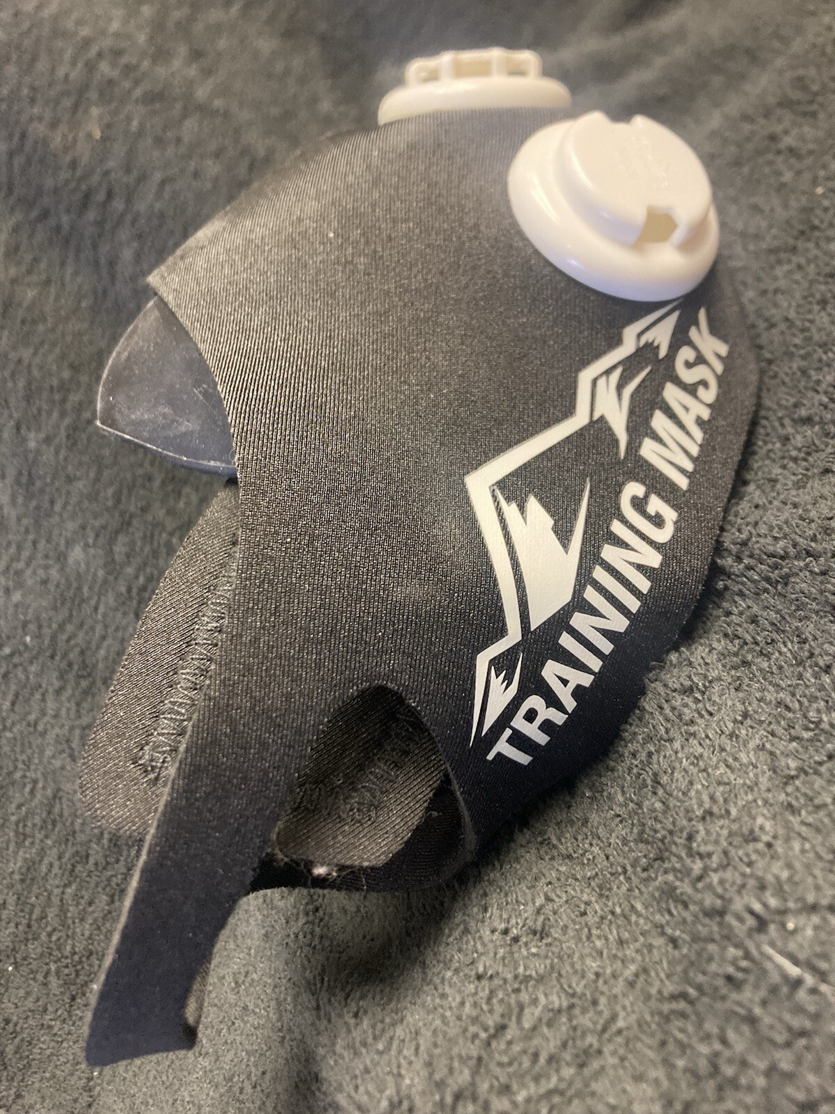 Elevation Training Mask Tm2 Adjustable Head Strap Black