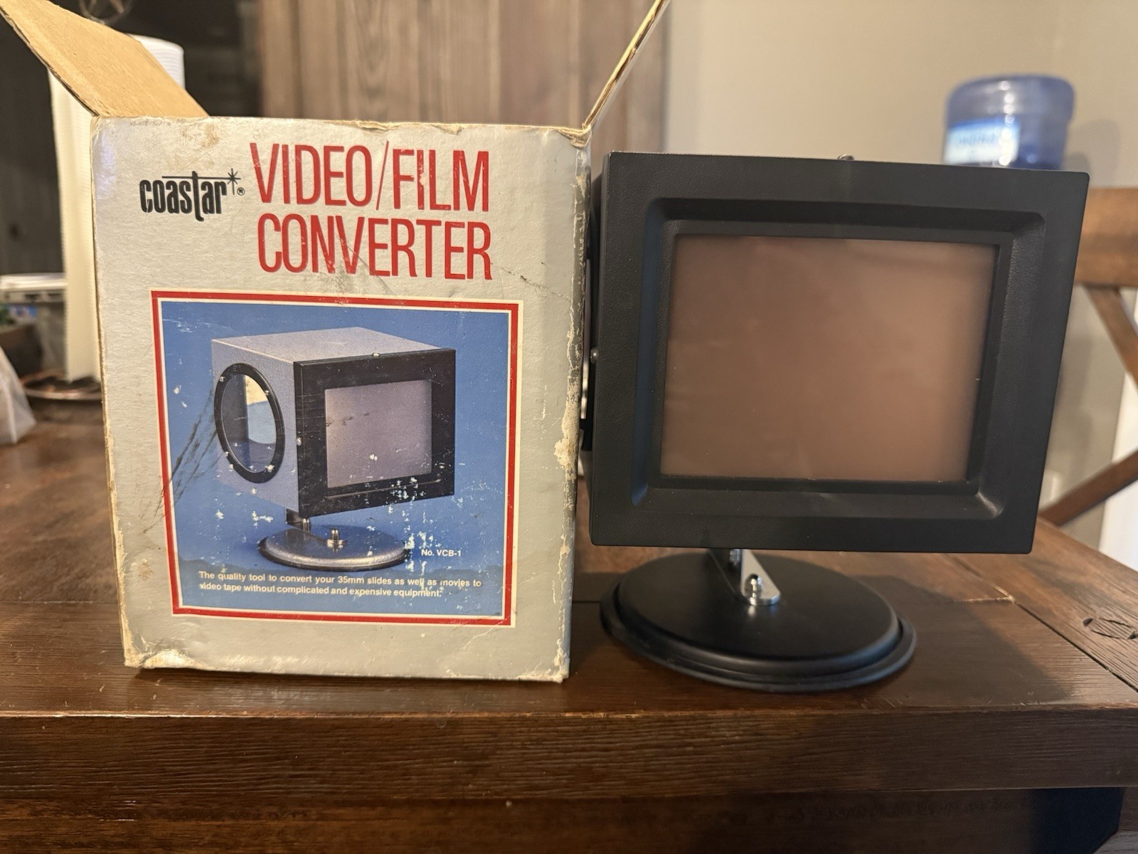 Coastar 35mm Slide and Movie Film Converter to VHS Video Tape