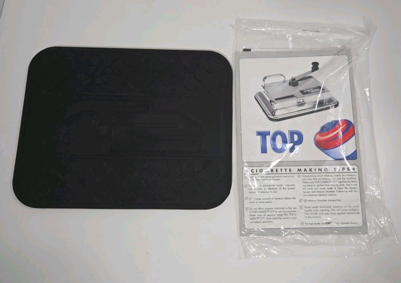 TOP-O-MATIC-T2'CIGARETTE ROLLING MACHINE W/BOX