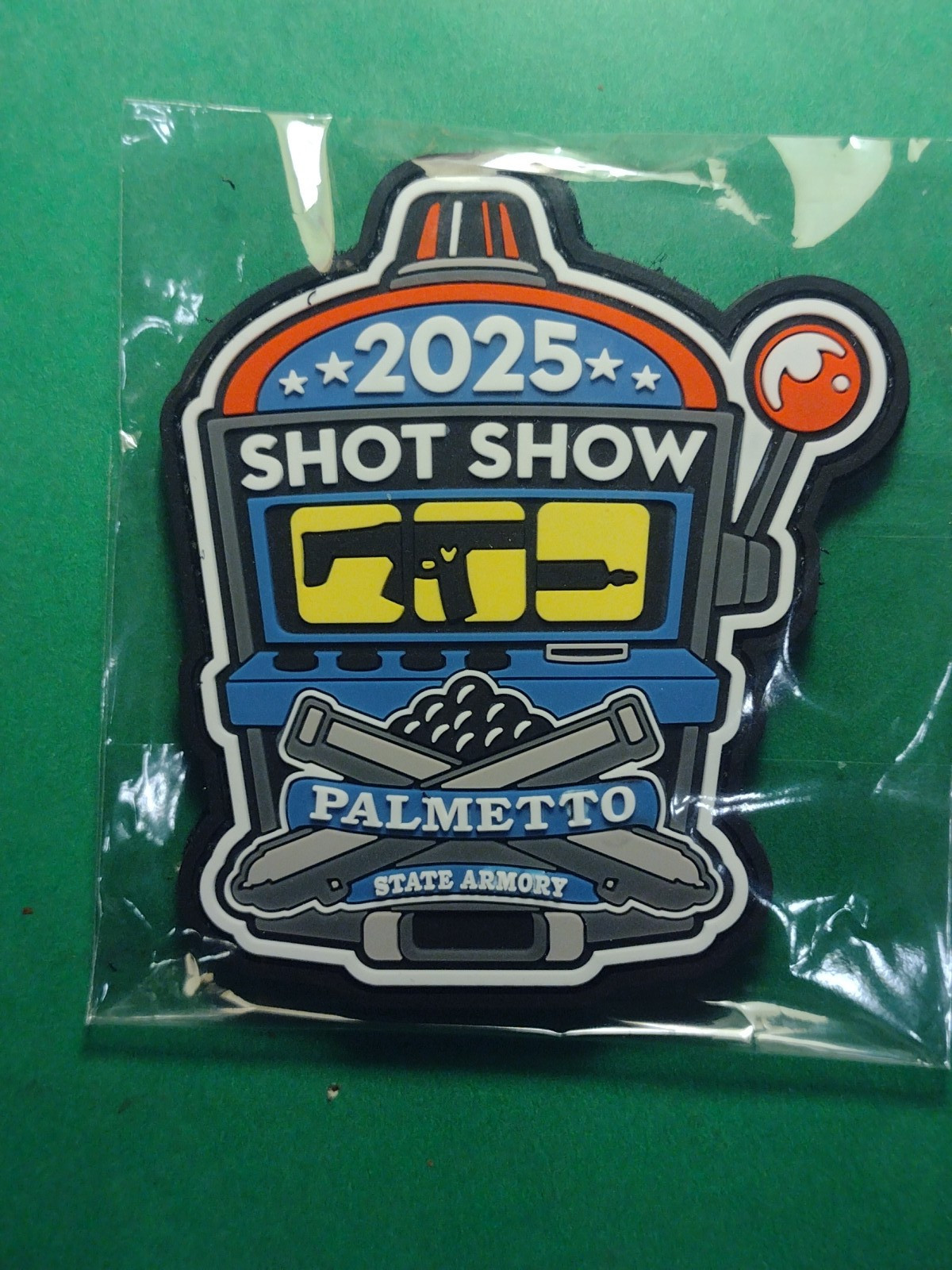PALMETTO STATE ARMORY Tactical Morale Patch 2025 SHOT-SHOW PVC hook & loop NIP
