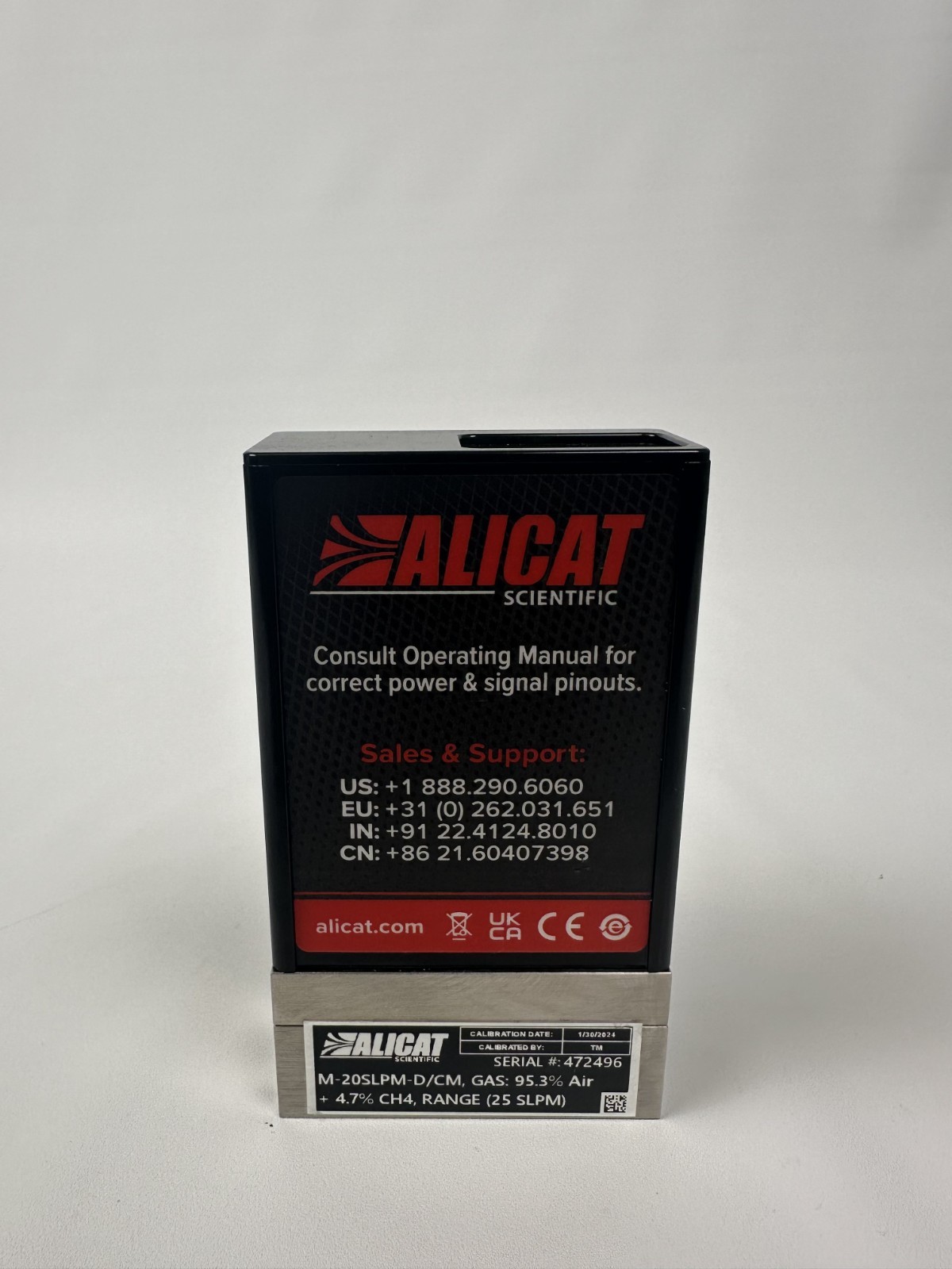 Alicat Scientific M-20SLPM-D/СM Mass Flow Meter 20 SLPM Gas Air | FULLY TESTED