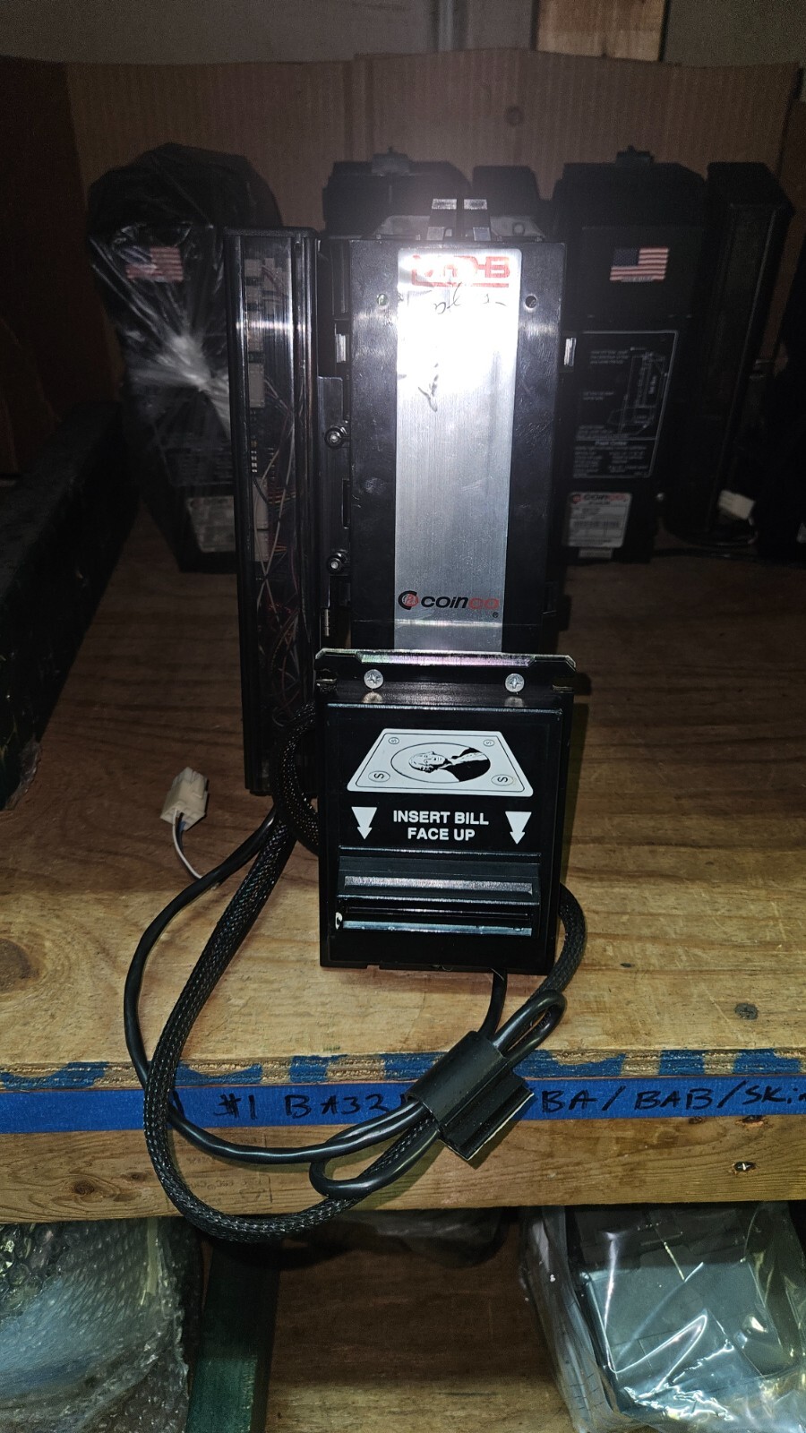 FULLY WORKING! Coinco BA32SA Snack Bill Acceptor Validator Vending Arcade 24 v