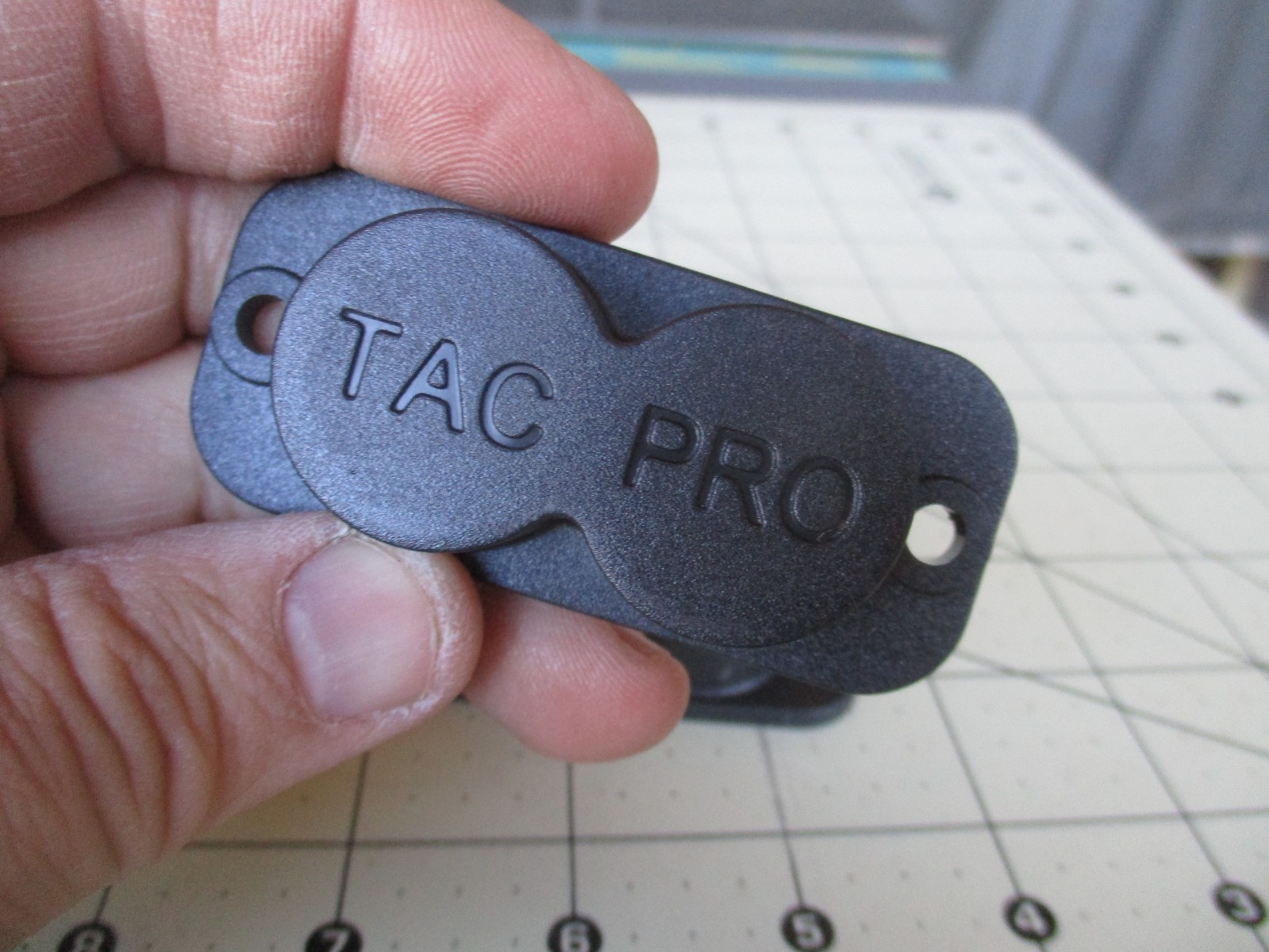 NIB Tactical Tac Pro, Gun Magnet with 25lb Rating, 2 pack with Mounting Hardware