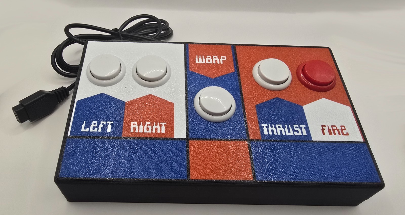 Asteroids Control Panel For Atari 2600 and Atari 7800, and Commodore