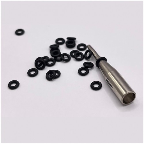 Karella - Shaft Lock System - 1,000 Rubber Rings With Tool - 2BA Thread