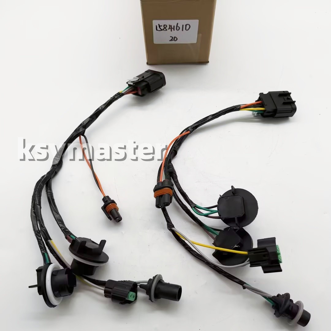2pcs For GMC Sierra 1500 2500HD 3500HD 2007-2014 Headlight Wiring Harness US