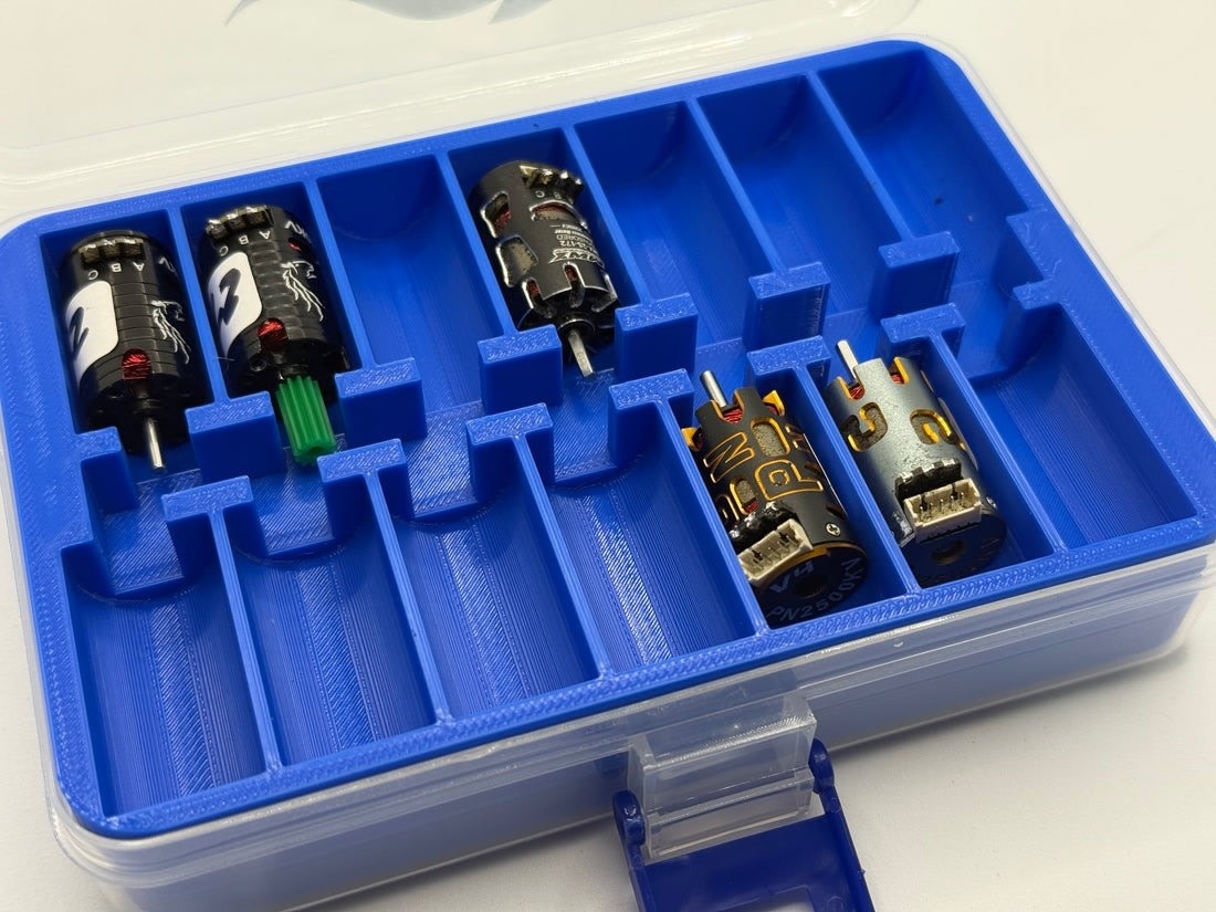 SHRC SH0307-B 10 MOTOR ORGANIZER & STORAGE: BLUE