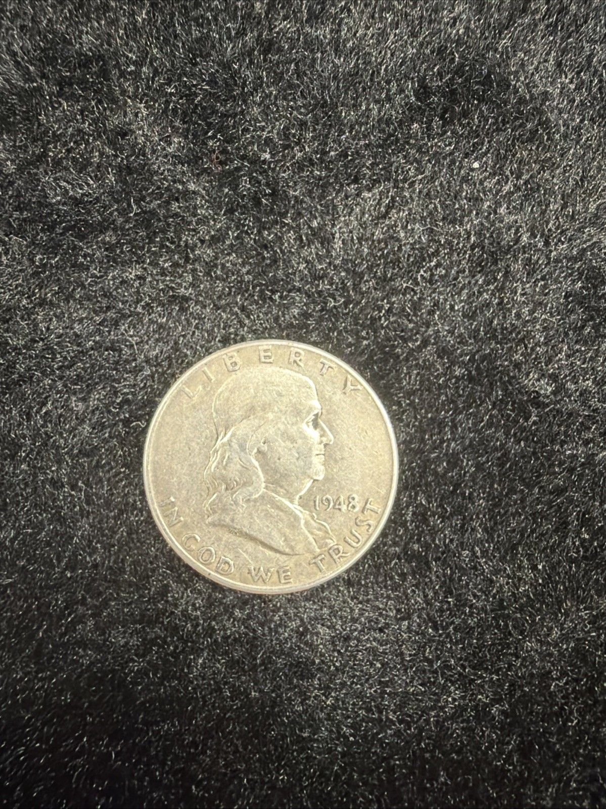 1948 50C Franklin Half Dollar K-54