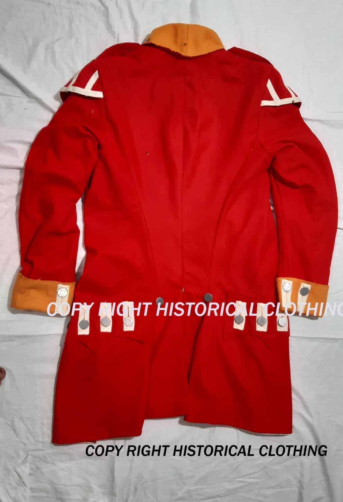 35th Regiment Grenadier British Regimental Coat Hand Stitched