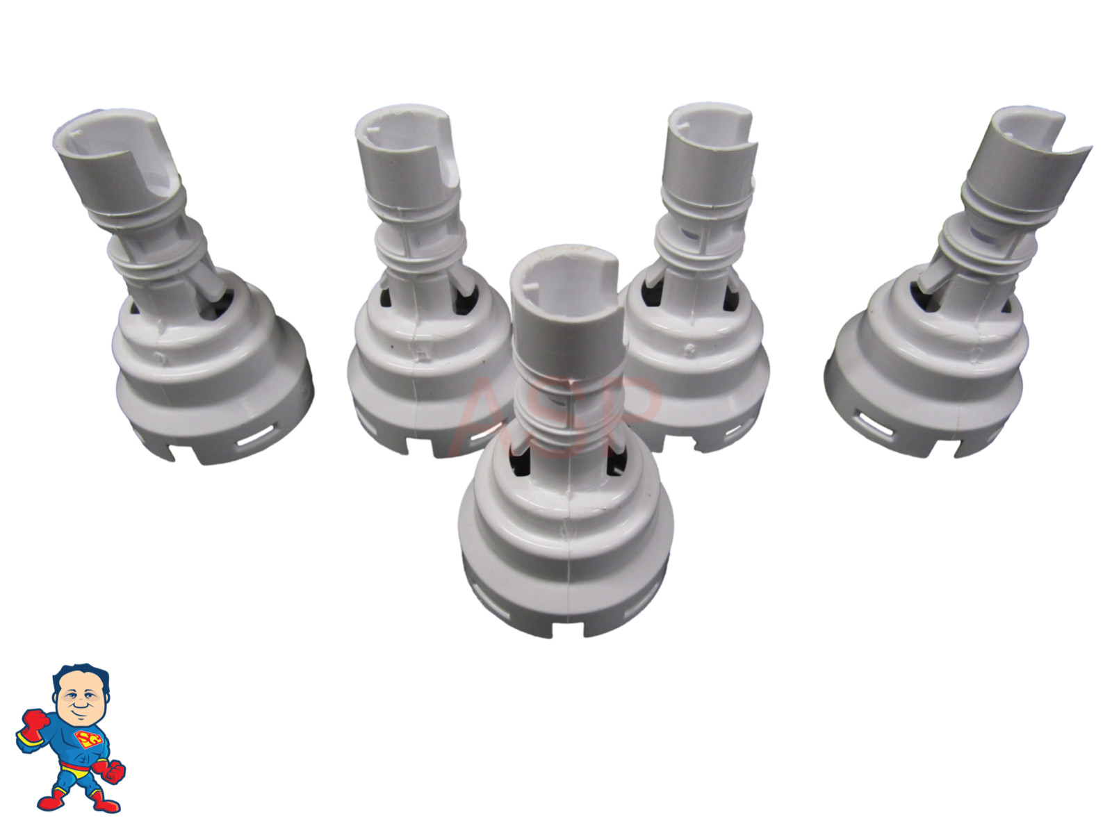 Waterway Spa Poly Storm 5 Pack Jet Repair Diffuser 3 3/8" - 4" Video  Hot Tub