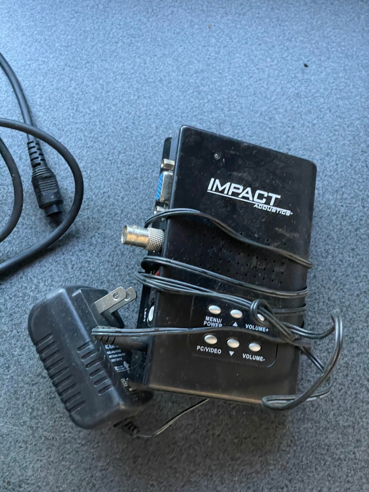 Impact Acoustics 40971 S Video to VGA PC Converter with Power Supply