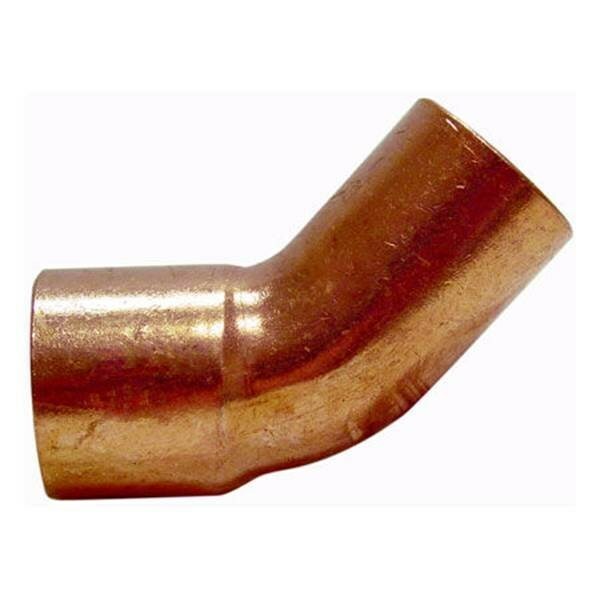 3/4" HVAC Copper Street 45 CxC , W03330 - Pack of (5)
