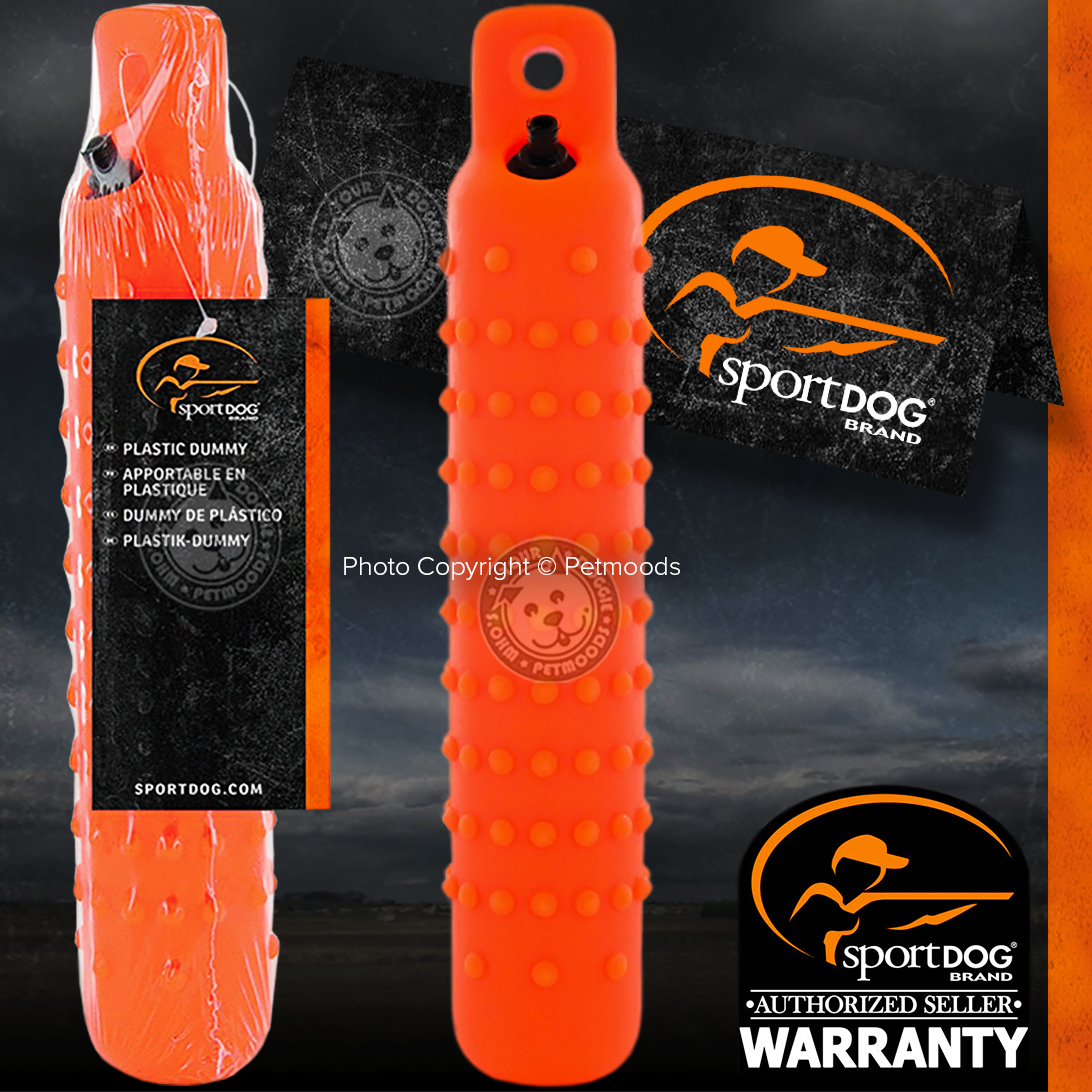 SportDOG SDT00-11651 Genuine FREE-BPA One Plastic Dummy Orange Young & Adult Dog