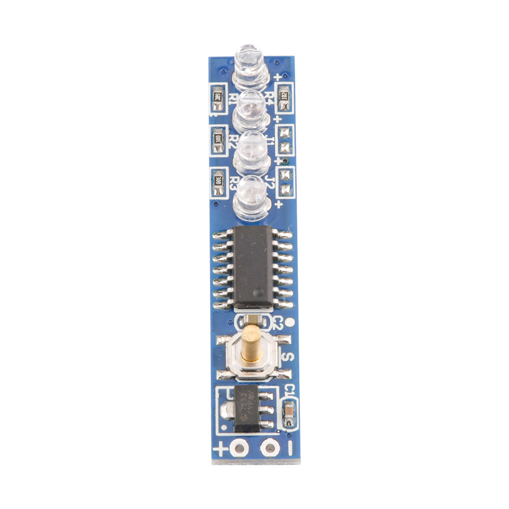 Single 18650 Lithium Battery Capacity Indicator LED Display Panel Power Board