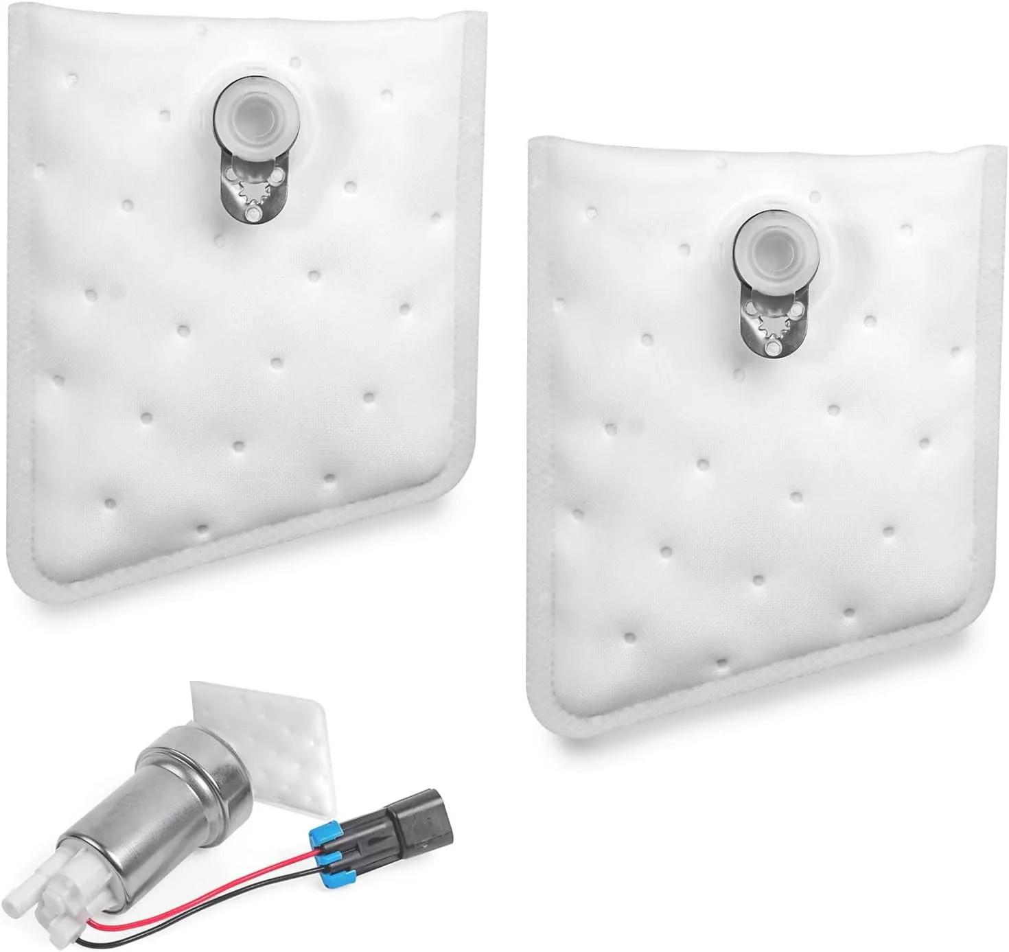 2PCS 125-190 Fuel Filter Pump Strainer Compatible with Walbro 450LPH 525LPH 535L