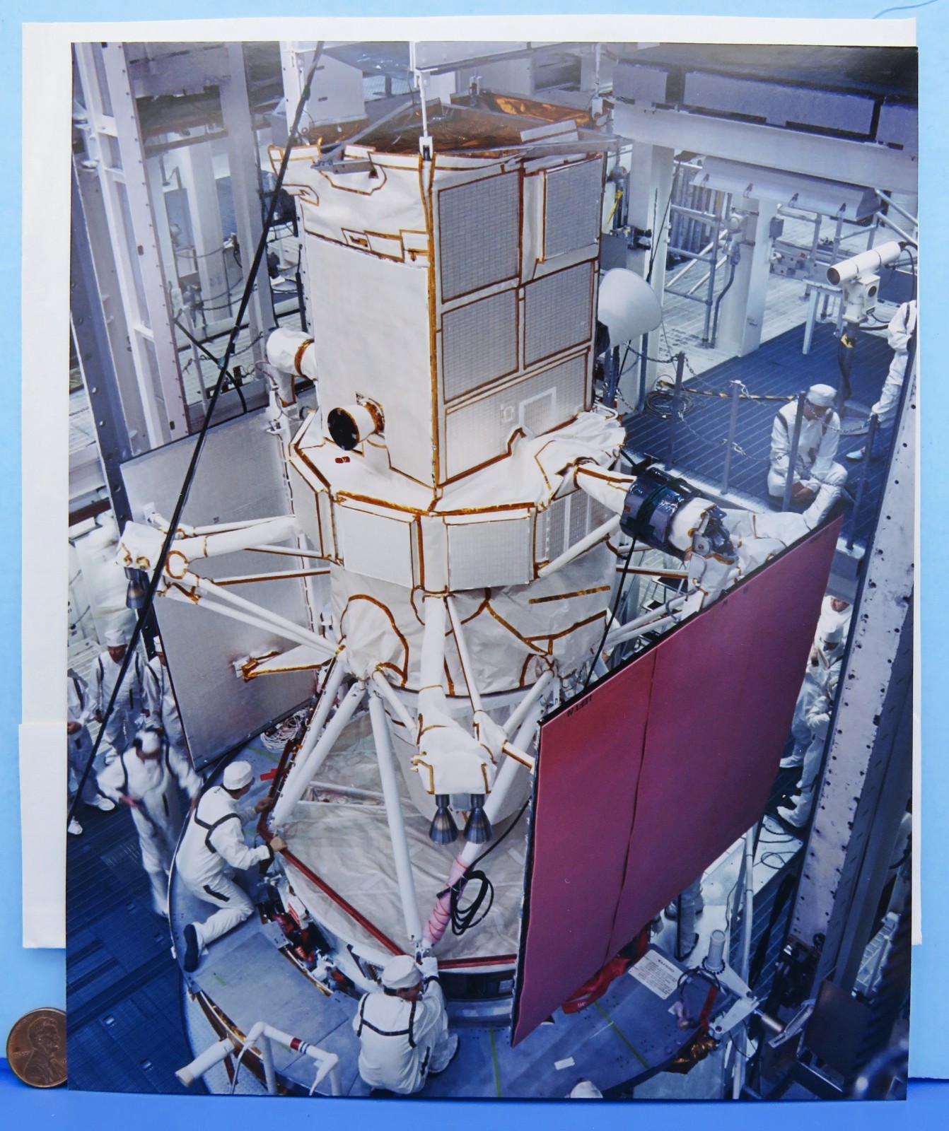 NASA Press Release PHOTO vtg McDonnell Douglas MAGELLAN Spacecraft Color