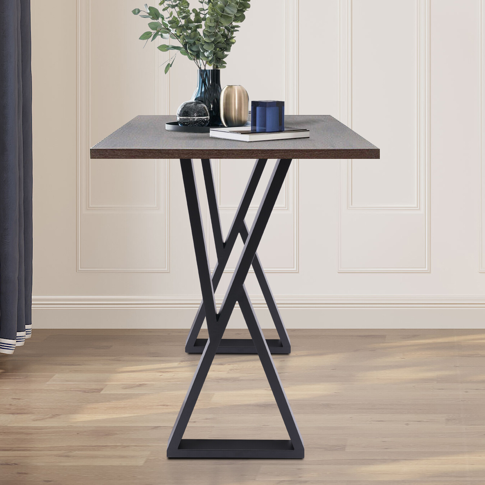 32 Inch Desk Bench Legs Table Legs DIY Furniture Legs With Anti-slip?Foot Pads