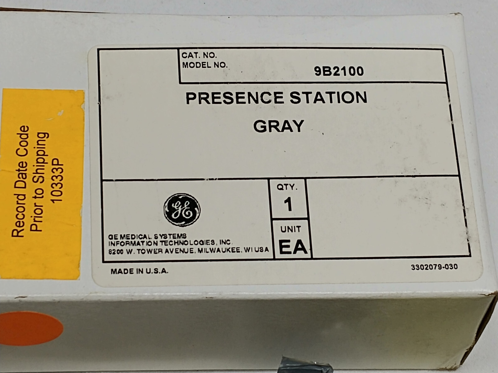 Dukane 9B2100 Presence Station Gray