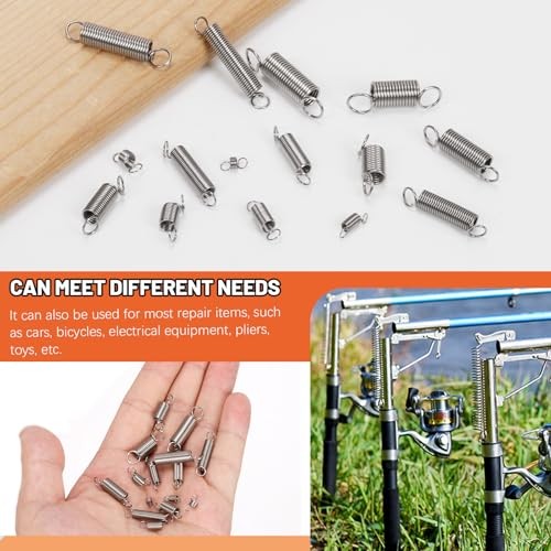 TansticPcs 15 Sizes Extension Spring Assortment Kit Extension Spring 150