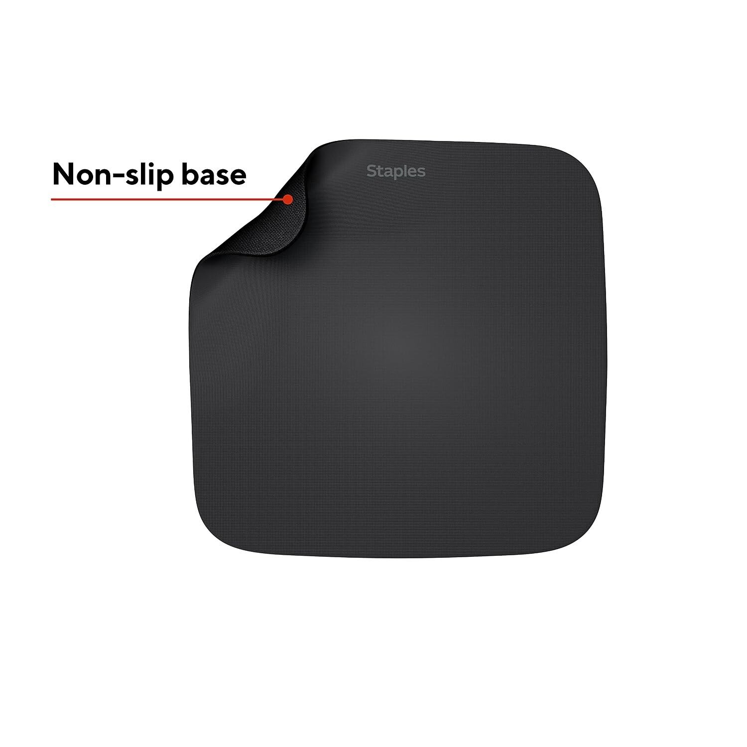 Staples Mouse Pad – Standard Black Mousepad for Computers & 2 Pack,