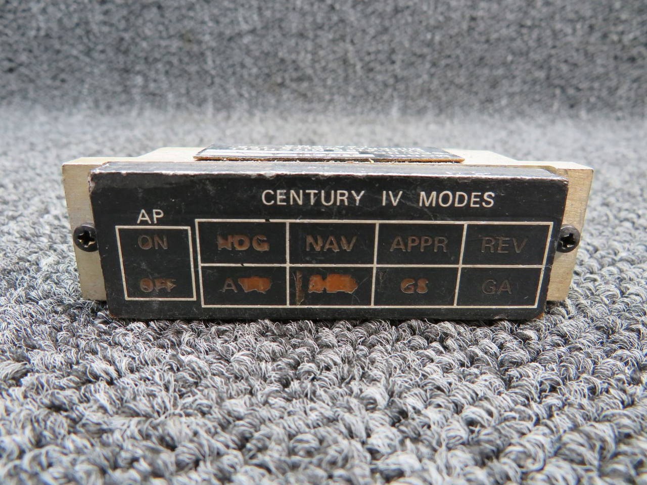 1C740 Edo-Aire Mitchell Flight Director Mode Annunciator