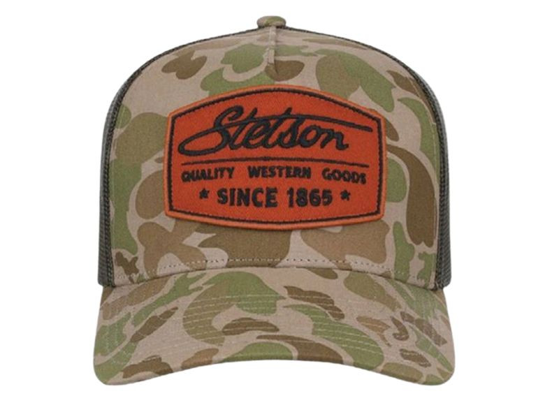 Stetson Quality Goods Twill Camo - Hats Cap - 11-077-0102-0082Gr
