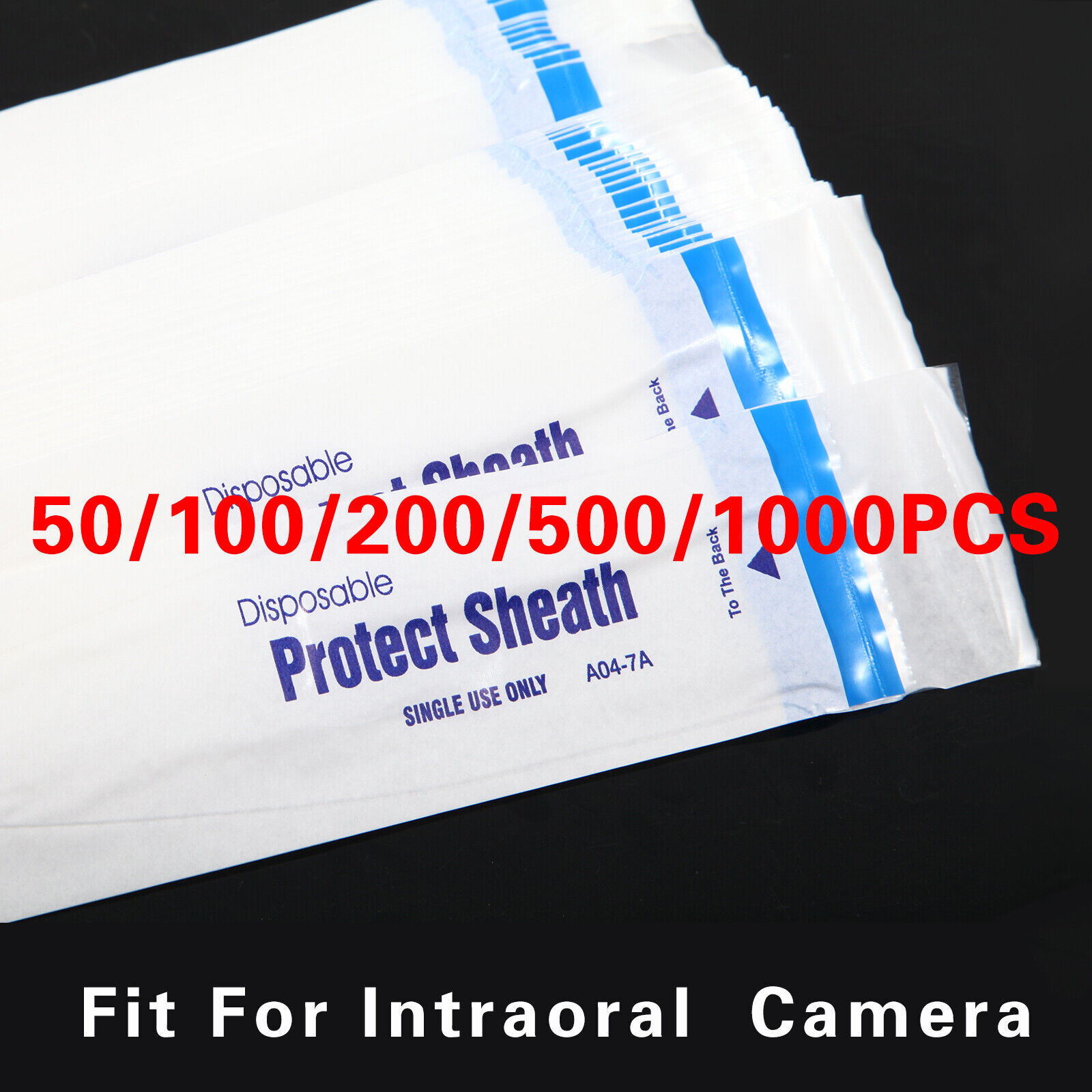 Intraoral Camera Sheath A04-7A Sale Teeth Oral Disposable Safe Cover Sleeve