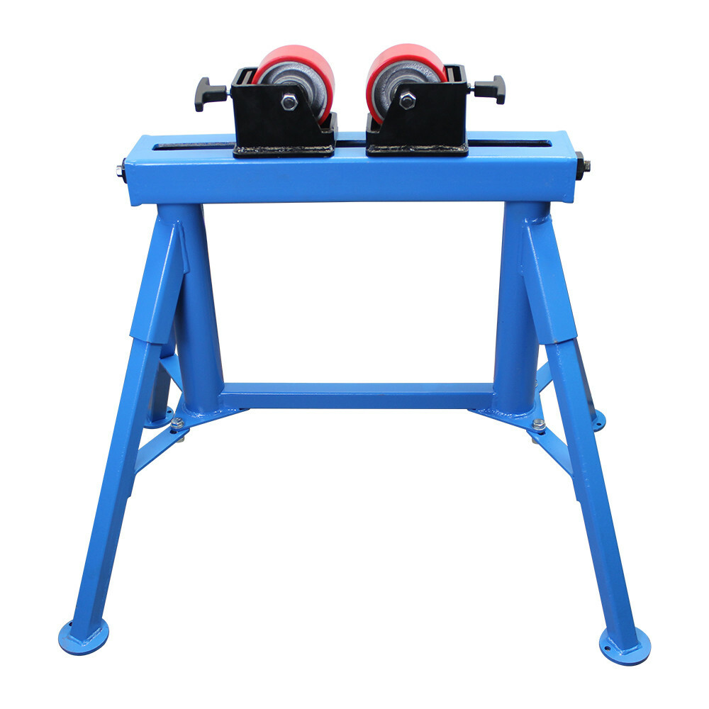 31" Height 1/2"-36" Tube Pipe Roller Support Stand Welding Positioner 1100lb Cap