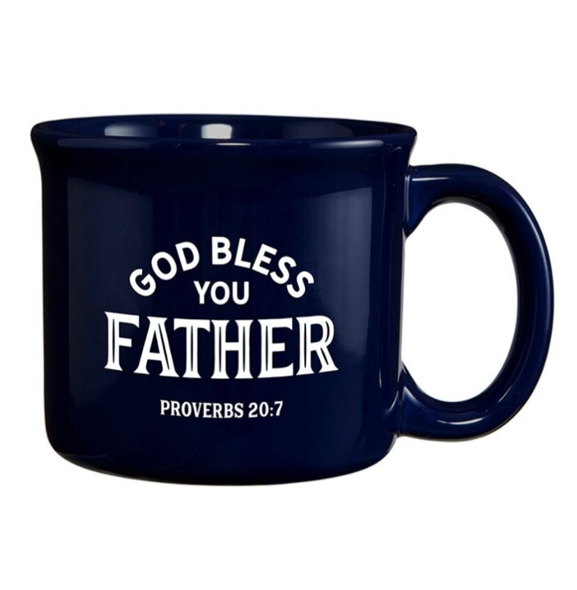 Father’s Day Gift God Bless You Father Proverbs Coffee Mug 13 oz. Cup Christian