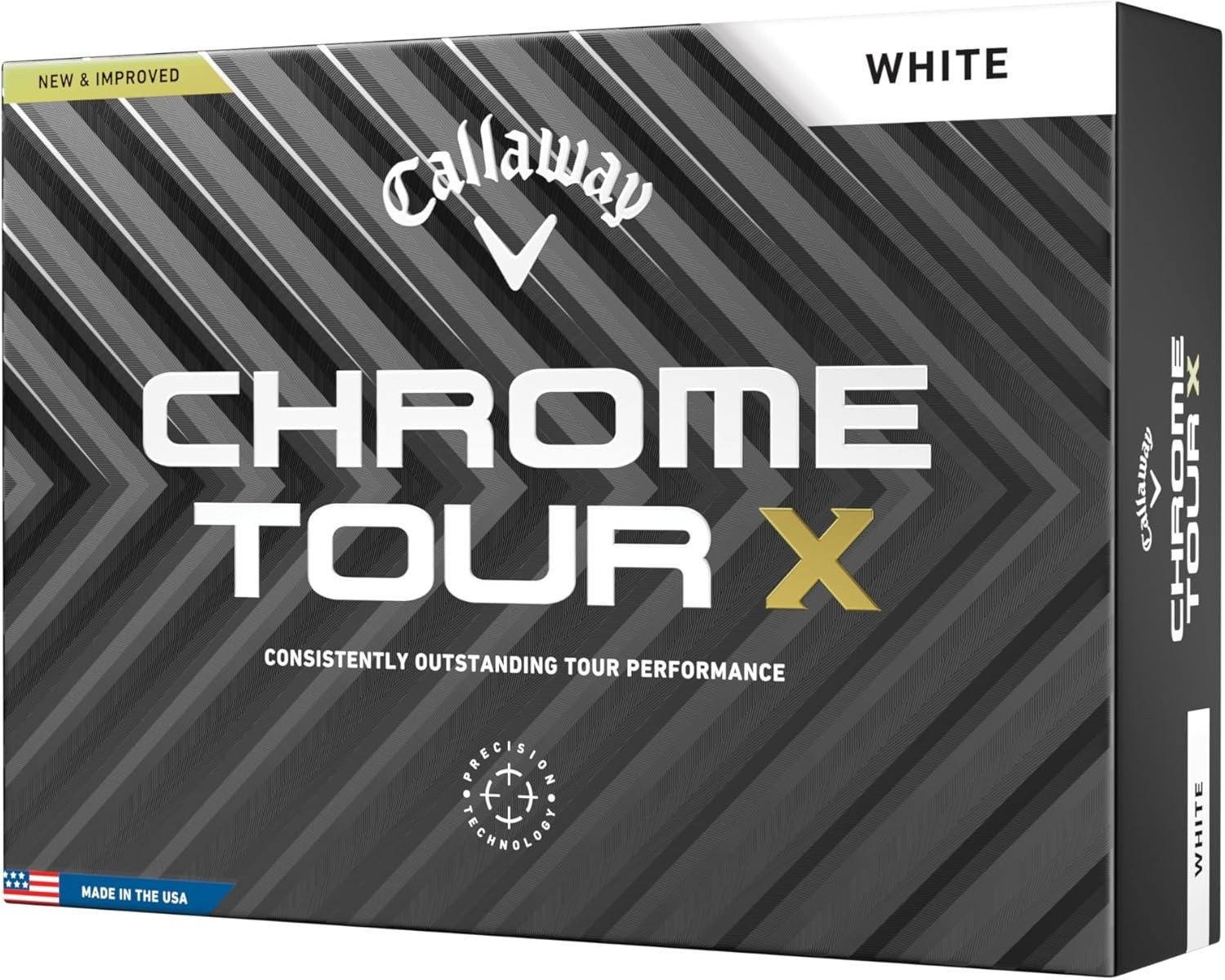Callaway Golf Chrome Tour X Golf Balls new 1 dozen