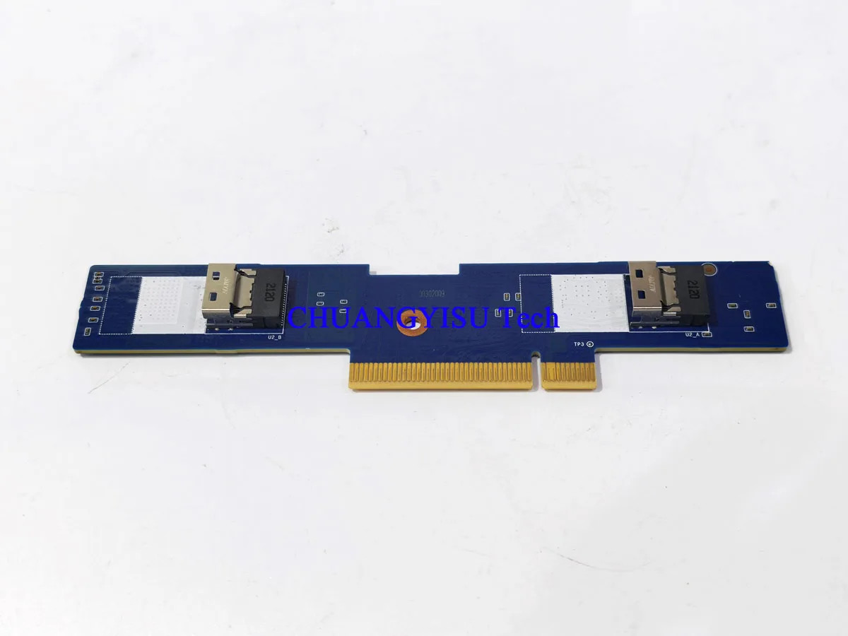 GIGABYTE PCIe X8 to NVME SFF-8654 4i Expansion Adapter Card,CNVP124 REV 1.0