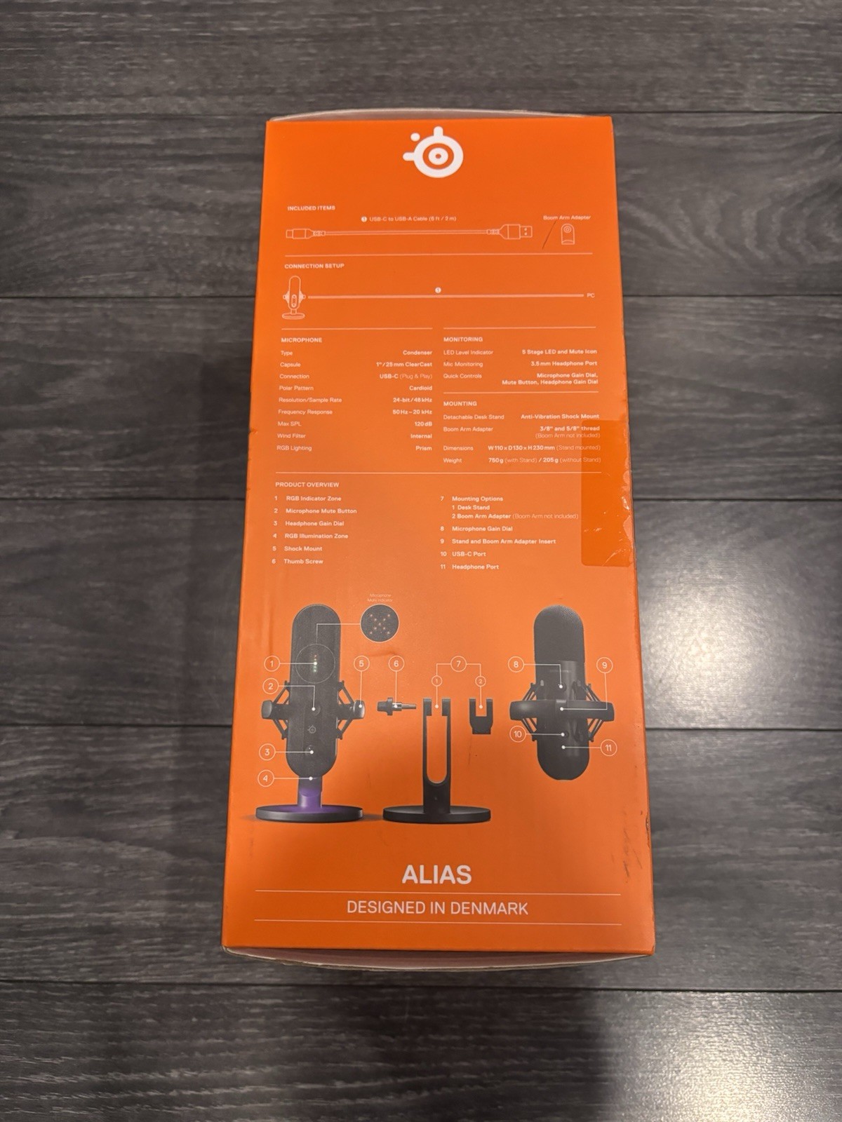 SteelSeries Alias Microphone - FREE SHIPPING