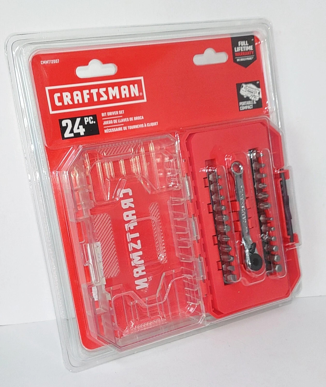 Craftsman 24 Piece Ratchet Bit Driver Set CMMT12007