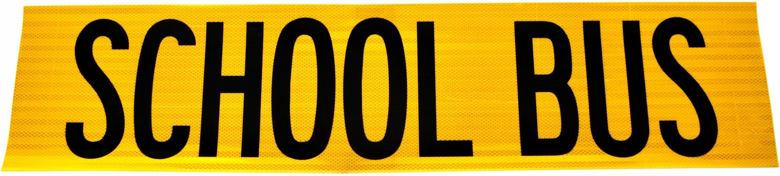 3M 31119 Diamond Grade Yellow Reflective School Bus Sign 983-71 Srs 8-3/4" x 36"