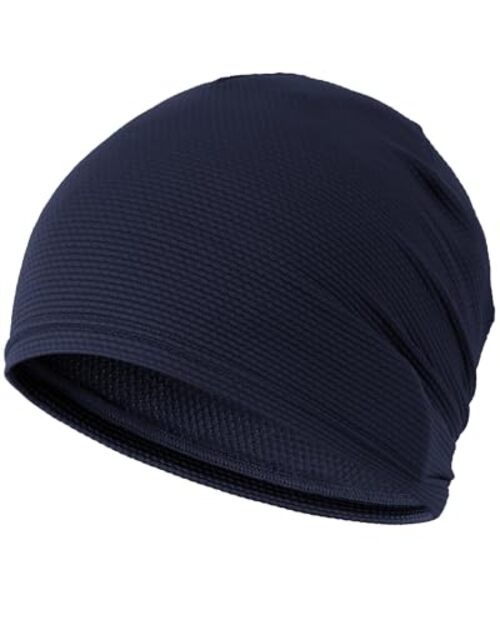 Cooling Skull Caps for Men Women, Thin Breathable 3D Mesh Cycling Set D