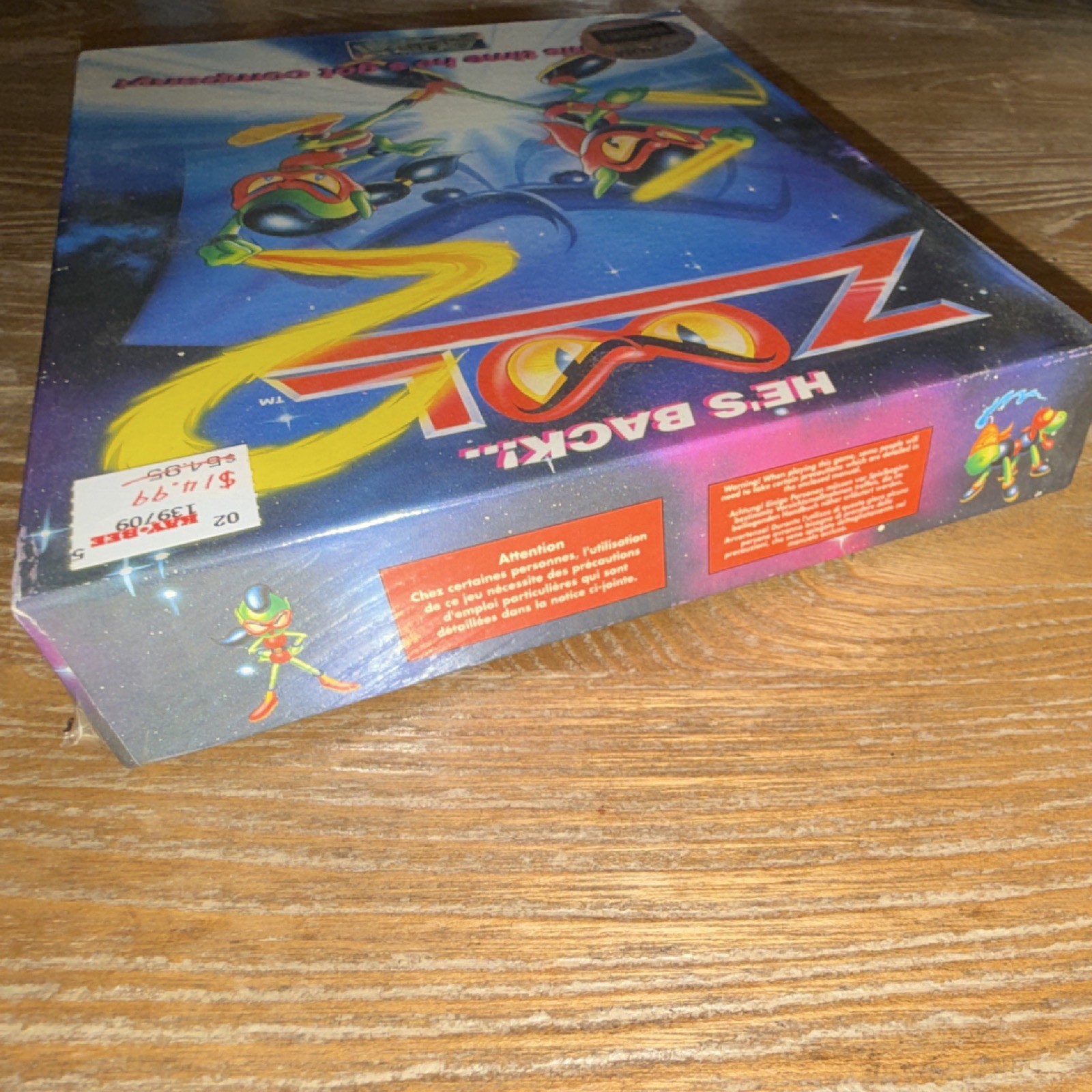 RARE SELAED!! Gremlin Zool 2 PC CD-ROM Big Box Game Box - 2 PC CD-ROM