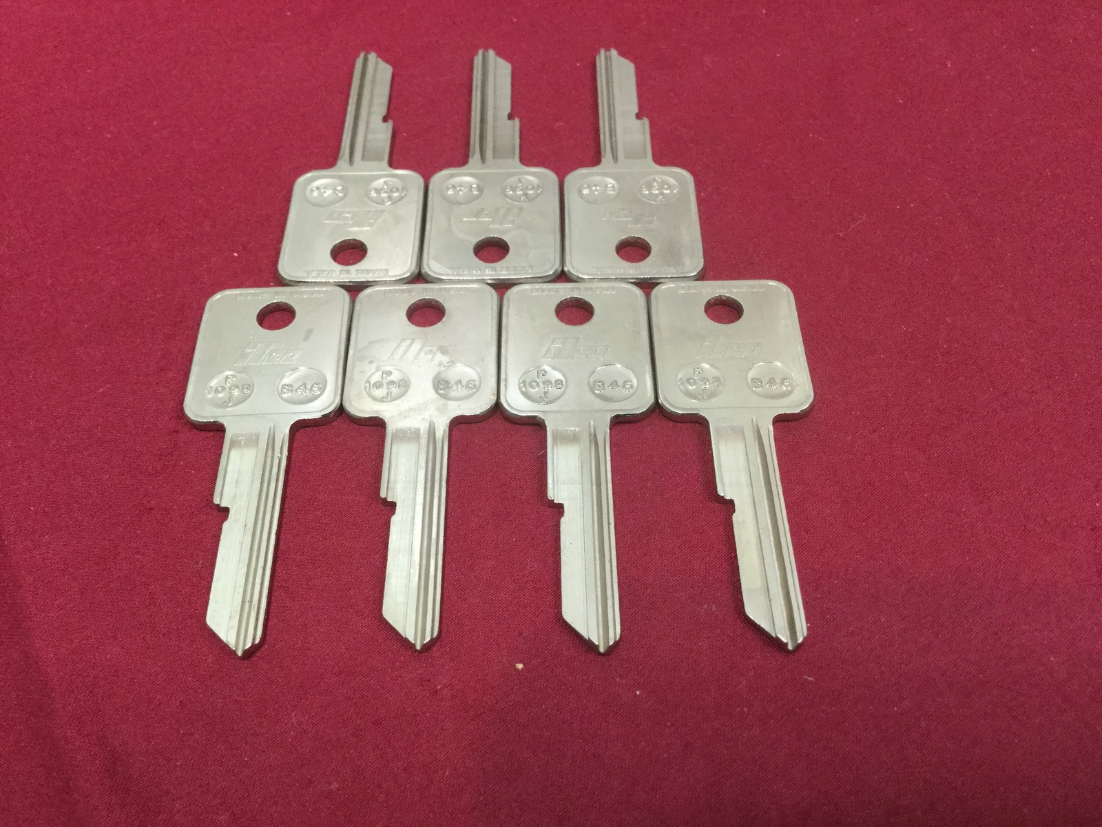GM by Ilco, B46 Key Blanks, Set of 7 - Locksmith