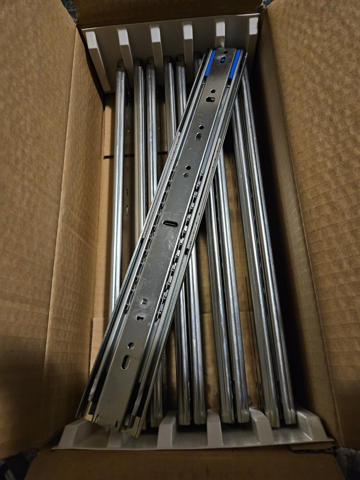 (5 SETS) ACCURIDE C3507-16 PHEAVY-DUTY 16" DRAWER SLIDE Full Extension +2" Lock
