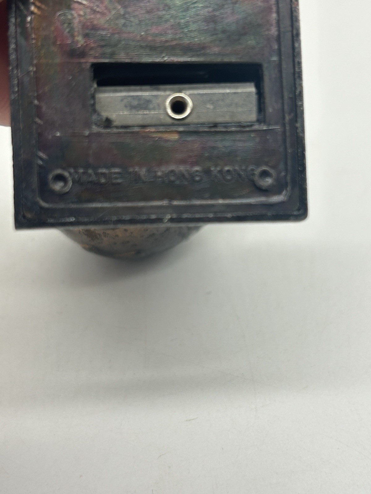 Vintage Die-Cast Pencil Sharpener World Globe