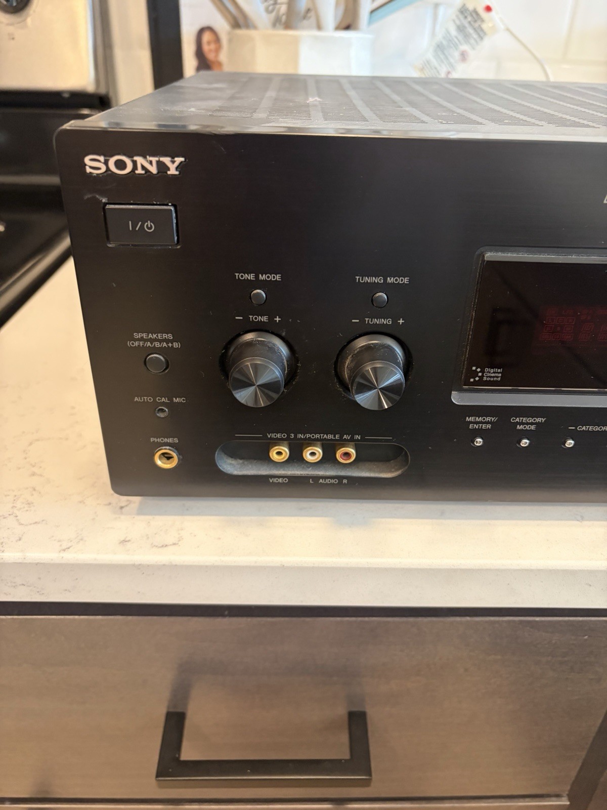 Sony STR-DG910 Multi-Channel Digital Audio Video Receiver Control Center HDMI