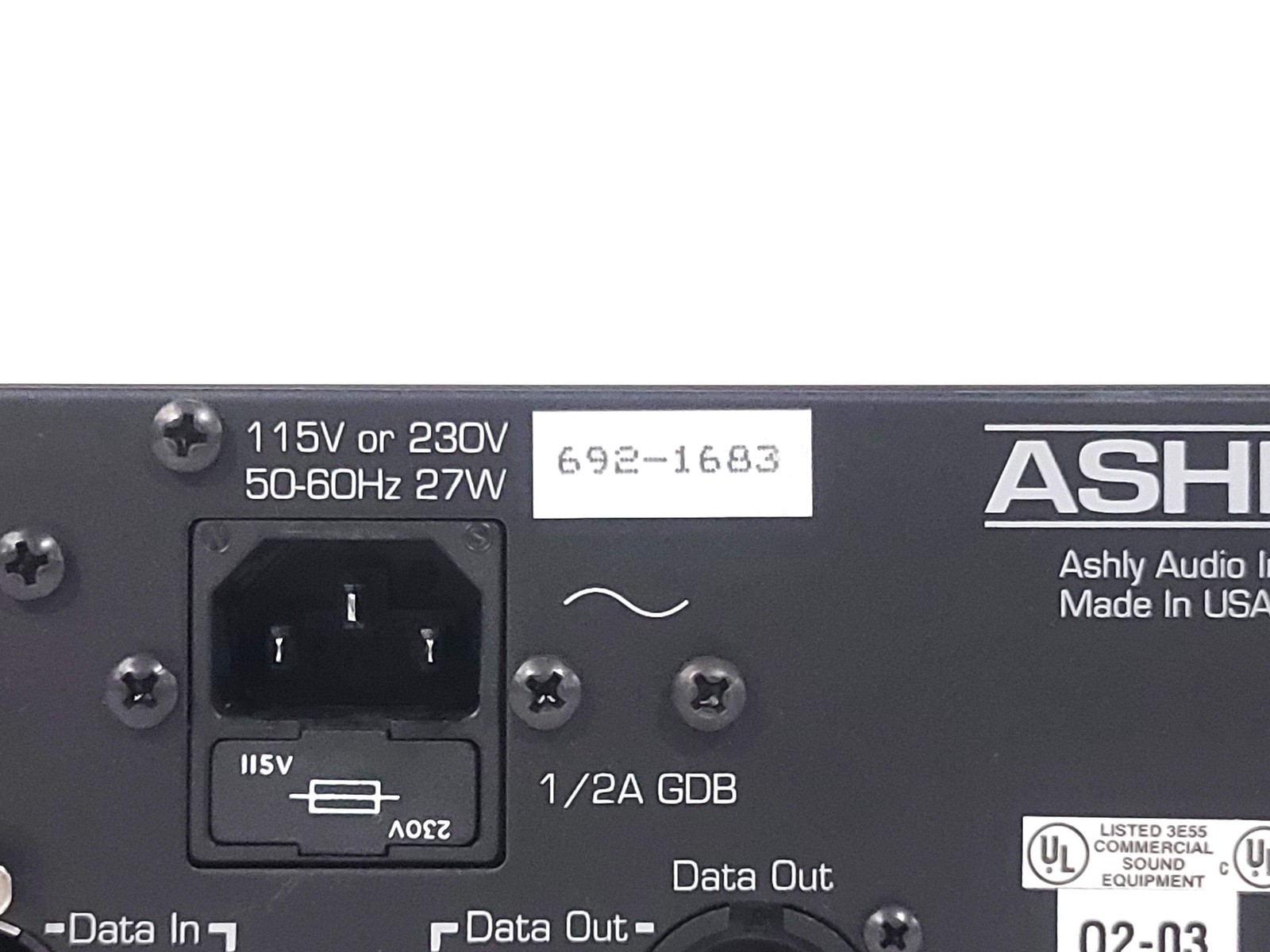 ASHLY Protea System II 4.24GS 4-Channel 24-Bit Digital Graphic